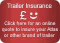 click for a competitive insurance quotation on your Atlas or other make of trailer